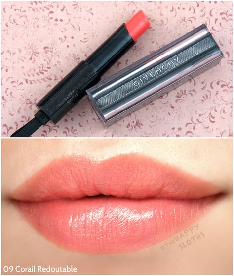 Givenchy Coral Redoutable (09) Rouge Interdit Vinyl Color 